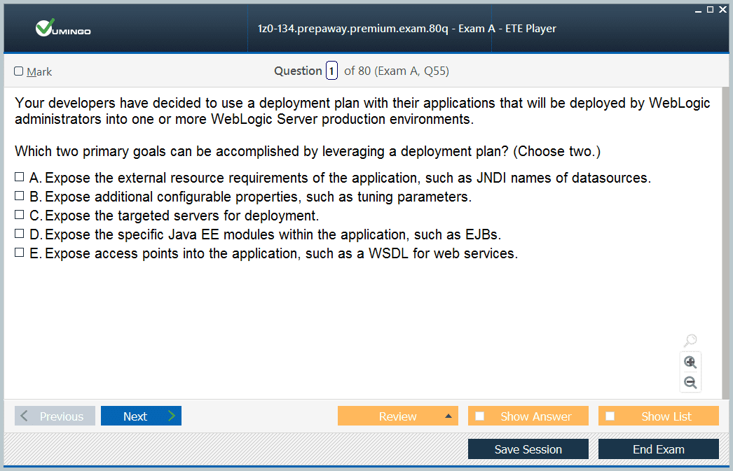 Oracle 1z0-134 Exam Dumps, 1z0-134 Practice Test Questions
