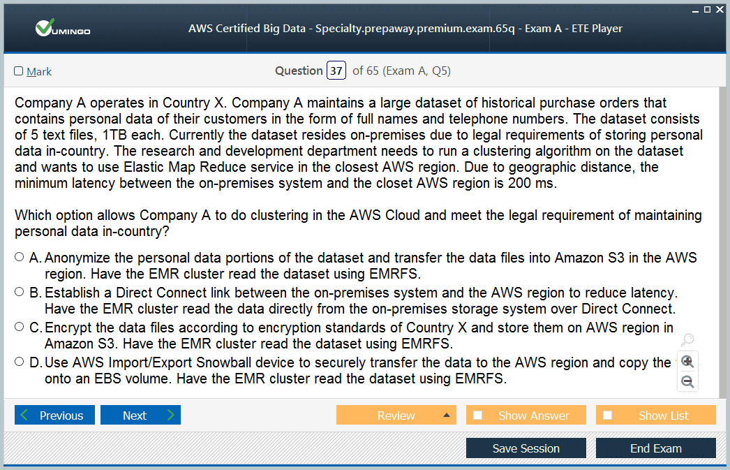 AWS-Certified-Machine-Learning-Specialty Examsfragen