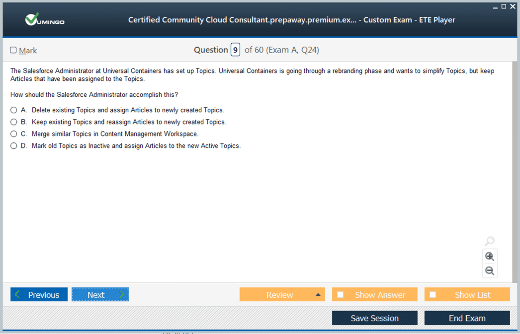 Community-Cloud-Consultant Test Simulator Online