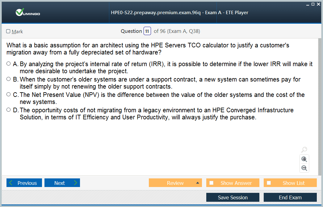 Latest HP2-I21 Test Question