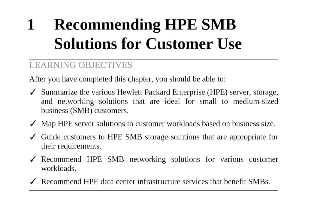 HPE0-S59 Probesfragen